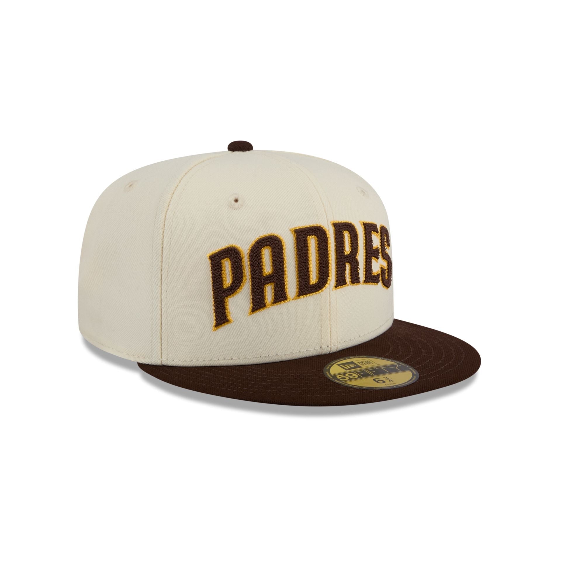 San Diego Padres Two Tone Stitch 59FIFTY Fitted Hat