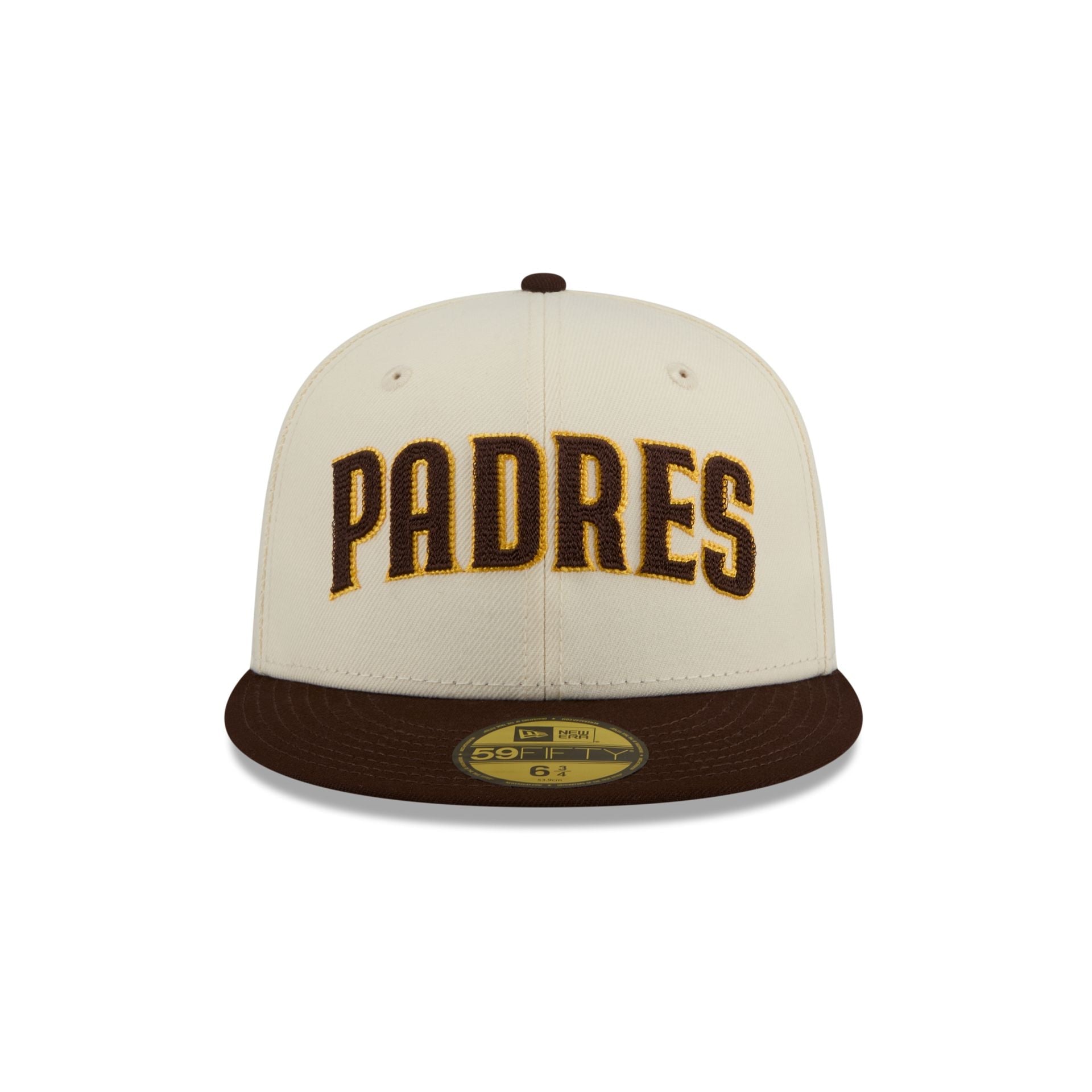 San Diego Padres Two Tone Stitch 59FIFTY Fitted Hat