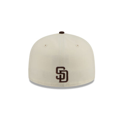 San Diego Padres Two Tone Stitch 59FIFTY Fitted Hat
