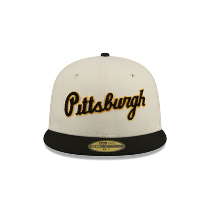 Pittsburgh Pirates Two Tone Stitch 59FIFTY Fitted Hat
