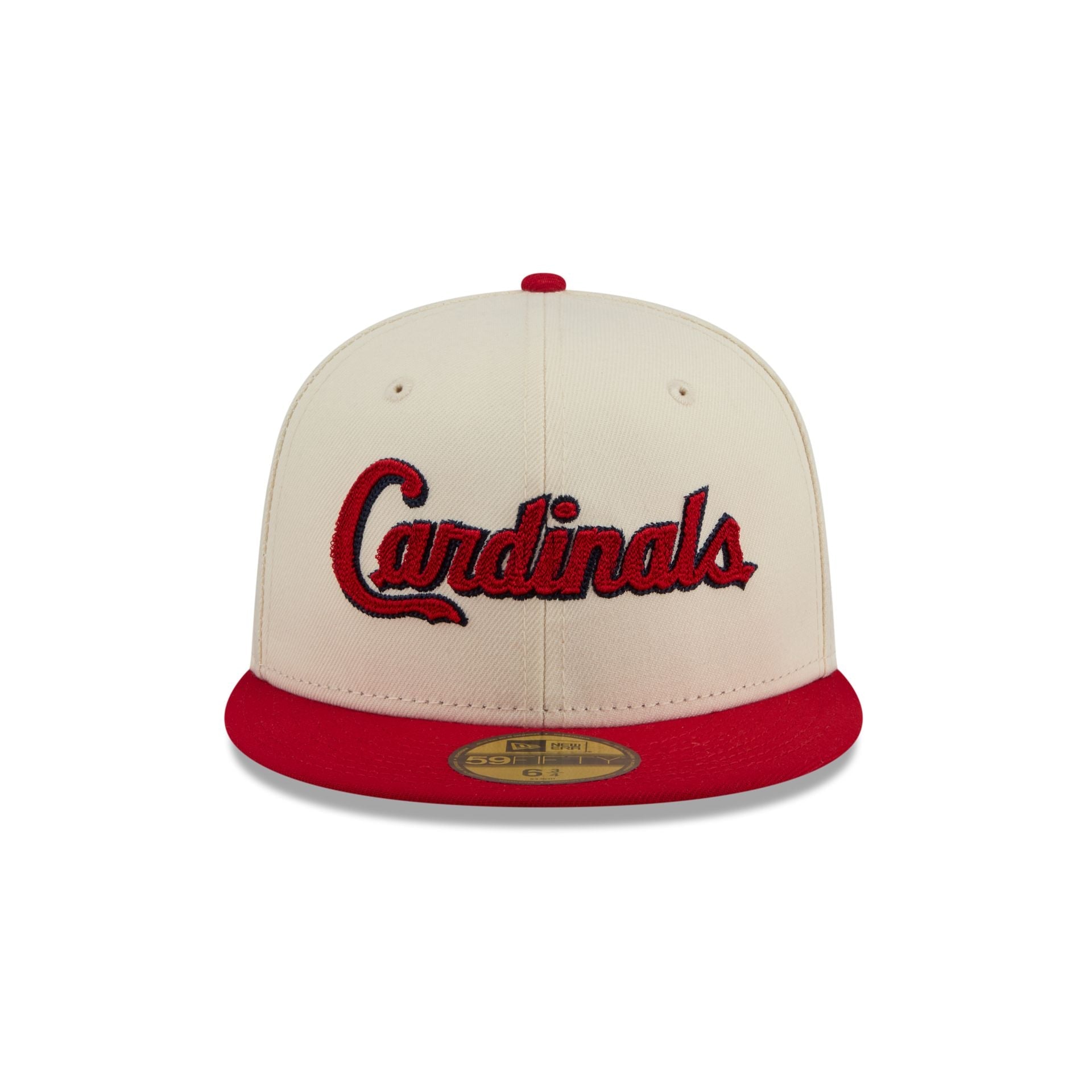 St. Louis Cardinals Two Tone Stitch 59FIFTY Fitted Hat