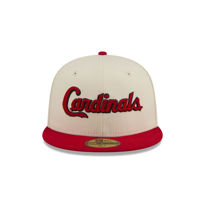 St. Louis Cardinals Two Tone Stitch 59FIFTY Fitted Hat