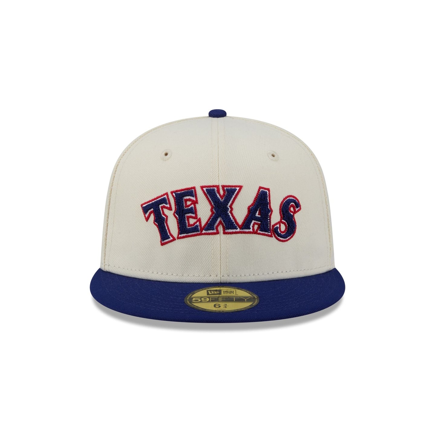 Texas Rangers Two Tone Stitch 59FIFTY Fitted Hat