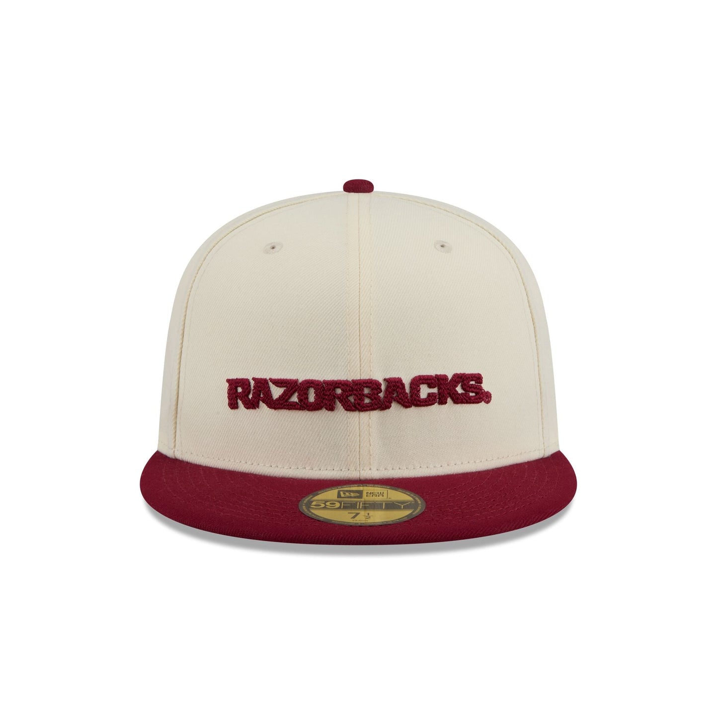 Arkansas Razorbacks Two Tone Stitch 59FIFTY Fitted Hat