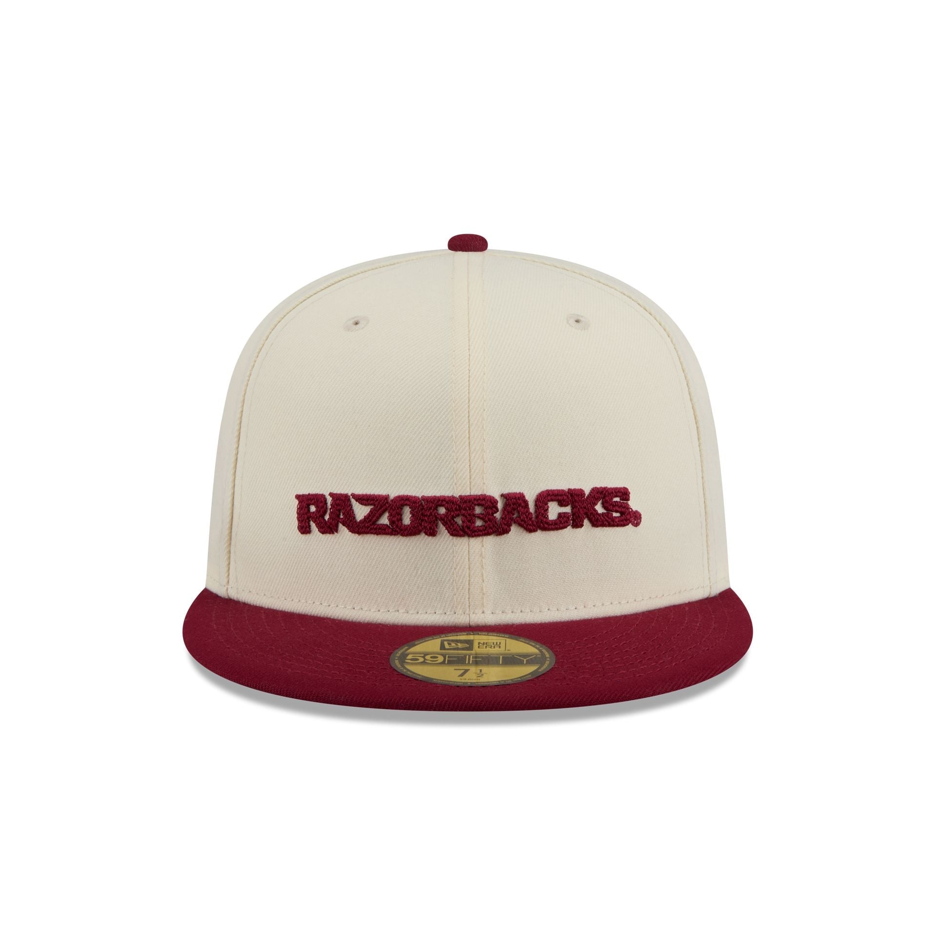 Arkansas Razorbacks Two Tone Stitch 59FIFTY Fitted Hat