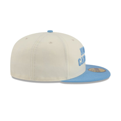 North Carolina Tar Heels Two Tone Stitch 59FIFTY Fitted Hat