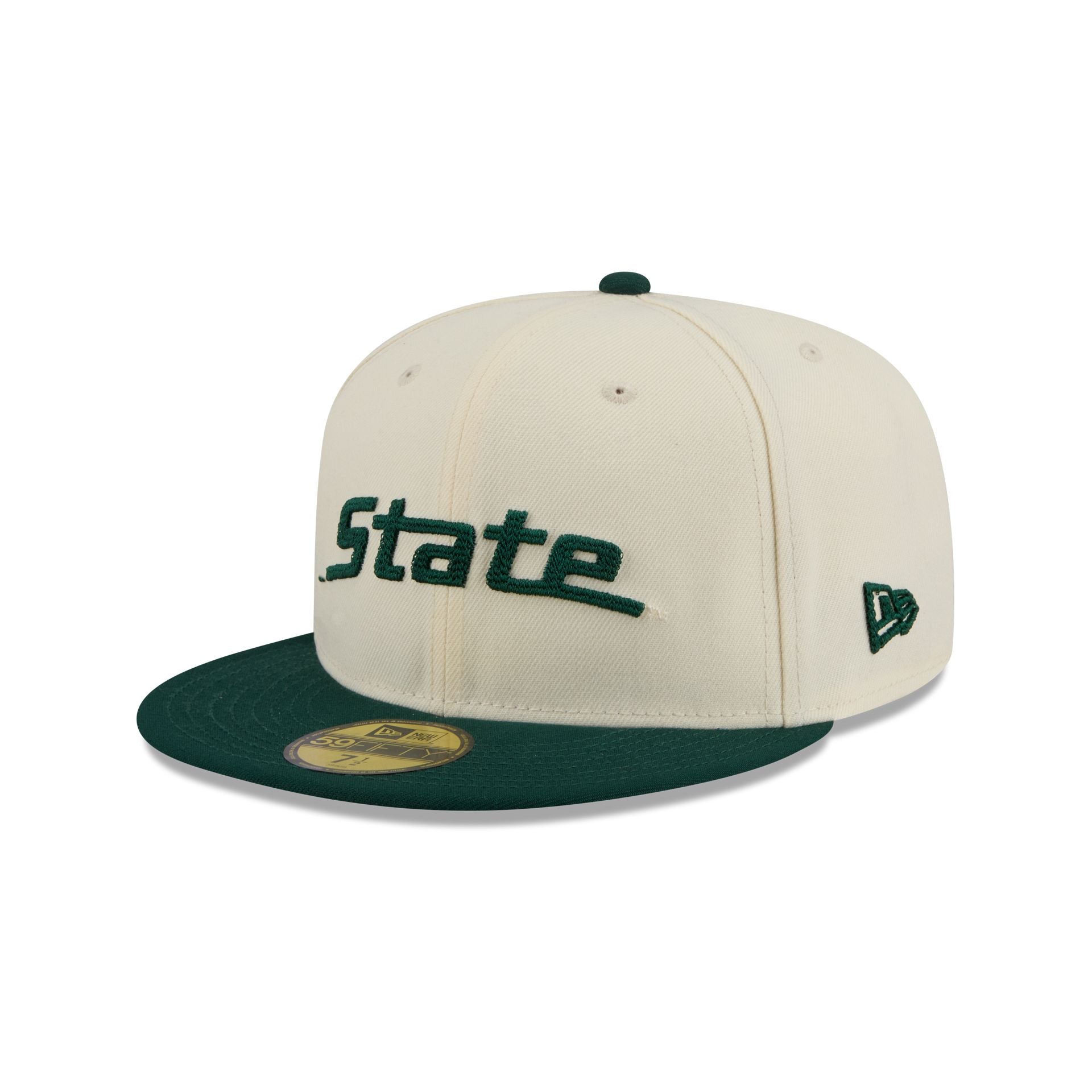 Michigan State Spartans Two Tone Stitch 59FIFTY Fitted Hat