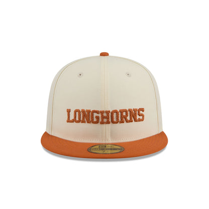 Texas Longhorns Two Tone Stitch 59FIFTY Fitted Hat