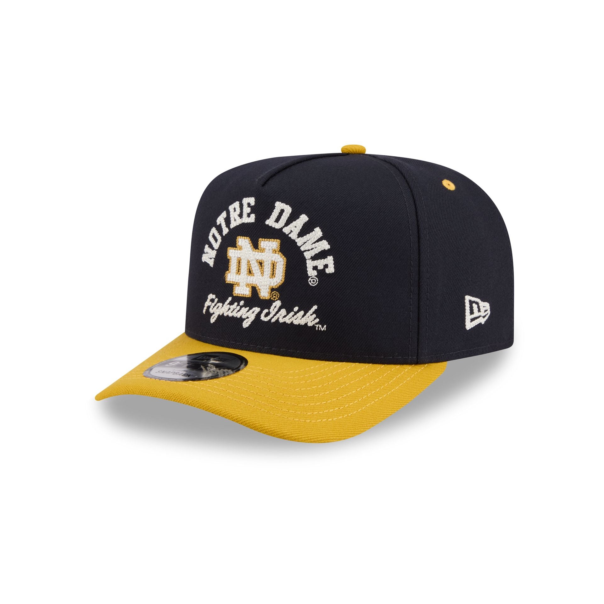Notre Dame Fighting Irish Arched 9FIFTY A-Frame Snapback Hat