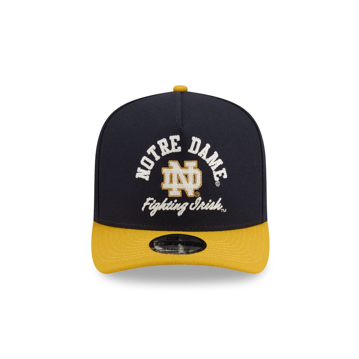 Notre Dame Fighting Irish Arched 9FIFTY A-Frame Snapback Hat