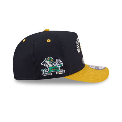 Notre Dame Fighting Irish Arched 9FIFTY A-Frame Snapback Hat
