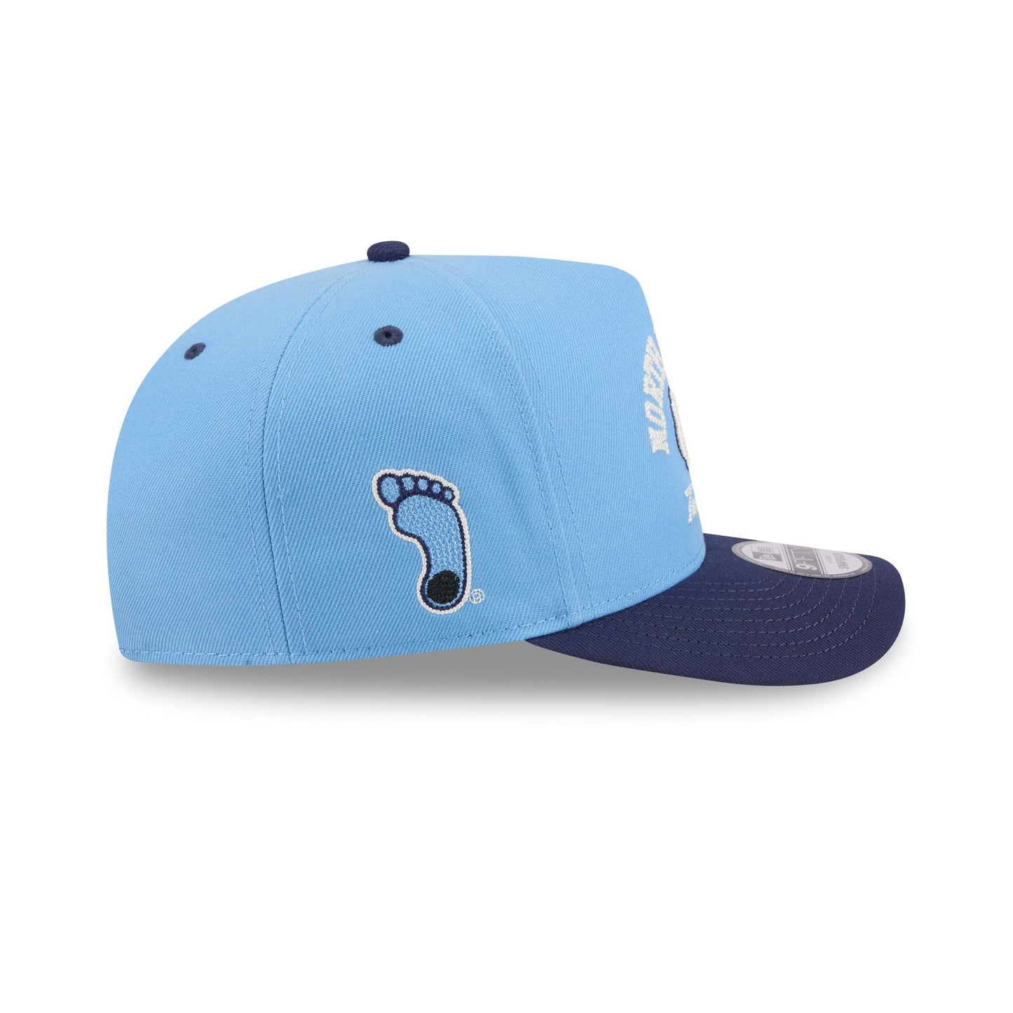 North Carolina Tar Heels Arched 9FIFTY A-Frame Snapback Hat