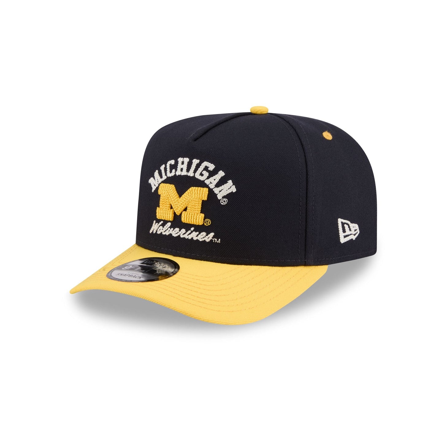 Michigan Wolverines Arched 9FIFTY A-Frame Snapback Hat
