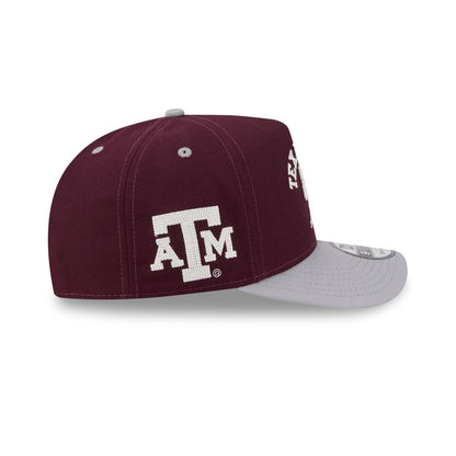Texas A&M Aggies Arched 9FIFTY A-Frame Snapback Hat