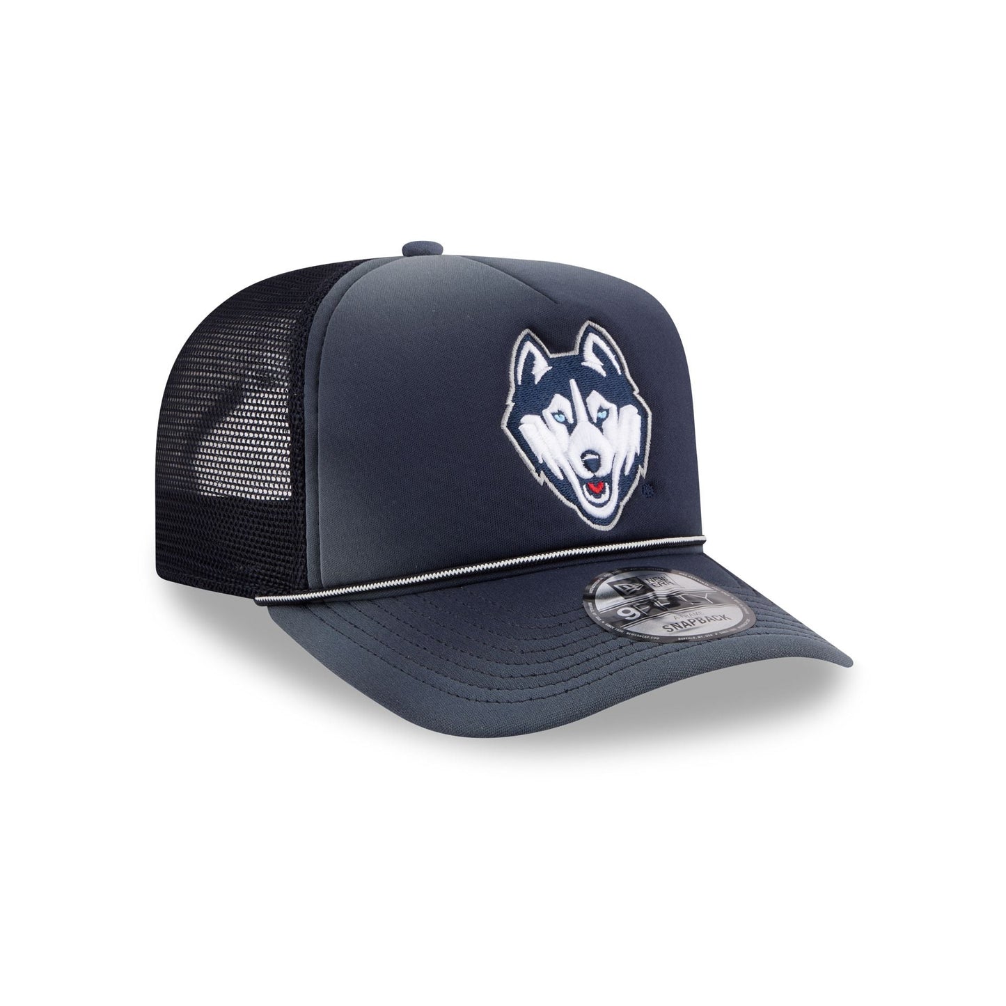 Connecticut Huskies Worn 9FIFTY A-Frame Trucker Hat