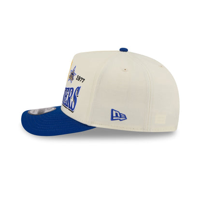Seattle Mariners Three Hit Chrome White 9FIFTY A-Frame Snapback Hat