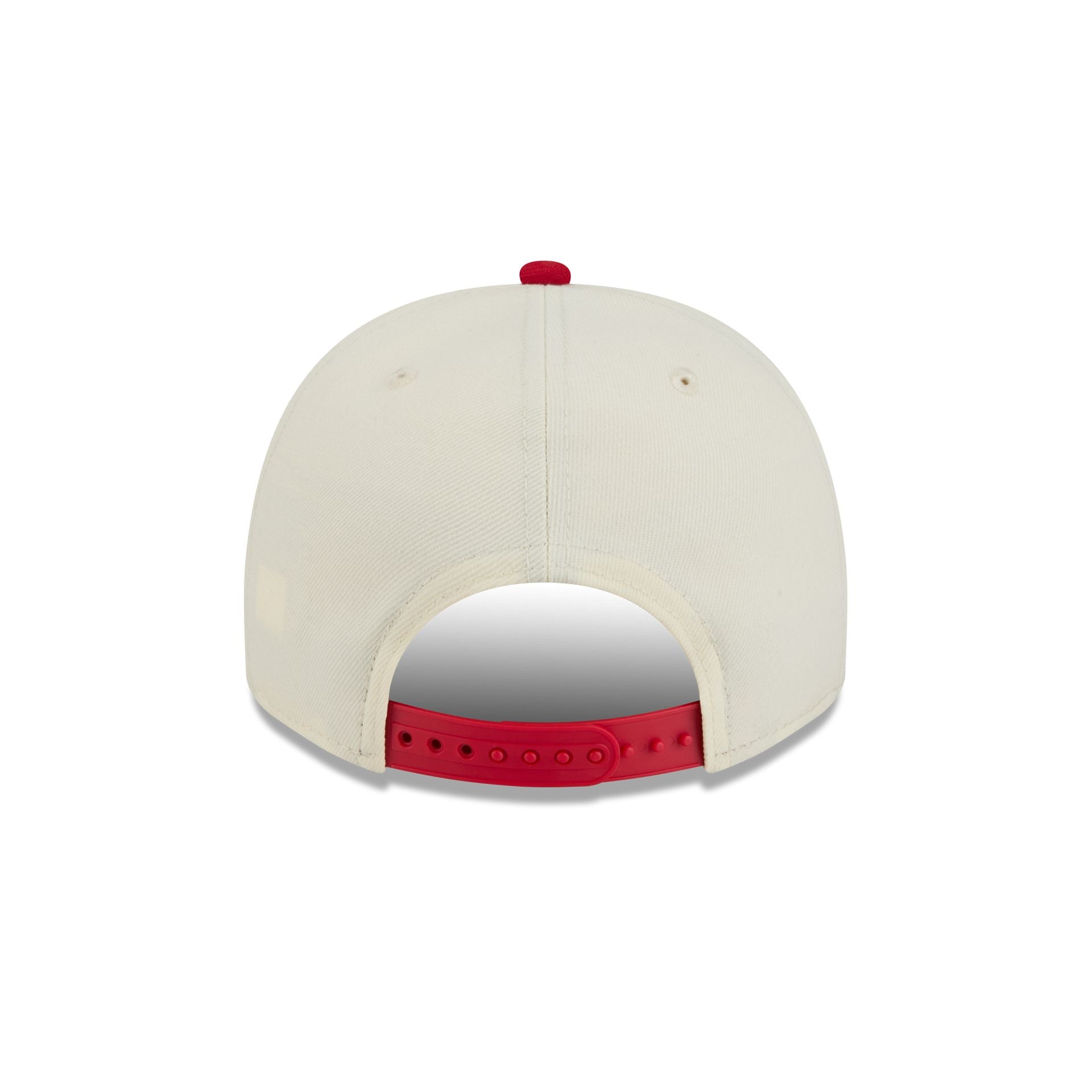 Detroit Red Wings Three Hit Chrome White 9FIFTY A-Frame Snapback Hat