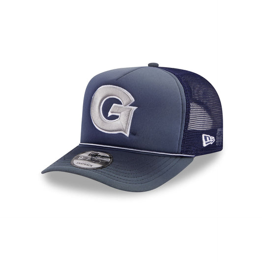 Georgetown Hoyas Worn 9FIFTY A-Frame Trucker Hat