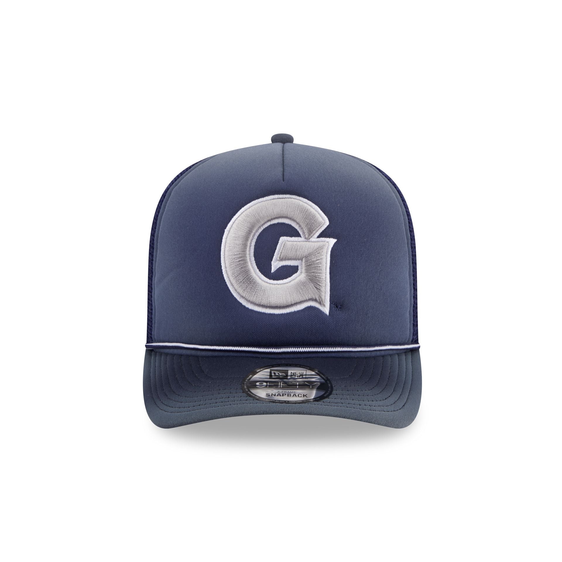 Georgetown Hoyas Worn 9FIFTY A-Frame Trucker Hat