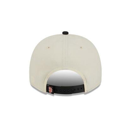 San Francisco Giants Chrome White Classic 9FIFTY A-Frame Snapback Hat
