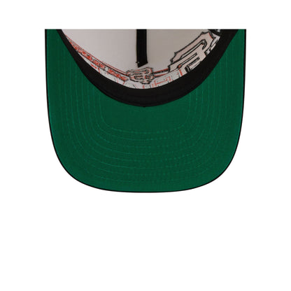 San Francisco Giants Chrome White Classic 9FIFTY A-Frame Snapback Hat