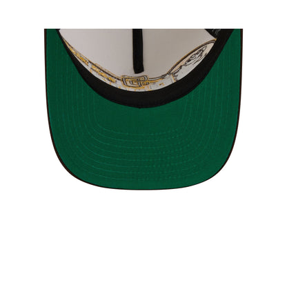 San Diego Padres Chrome White Classic 9FIFTY A-Frame Snapback Hat