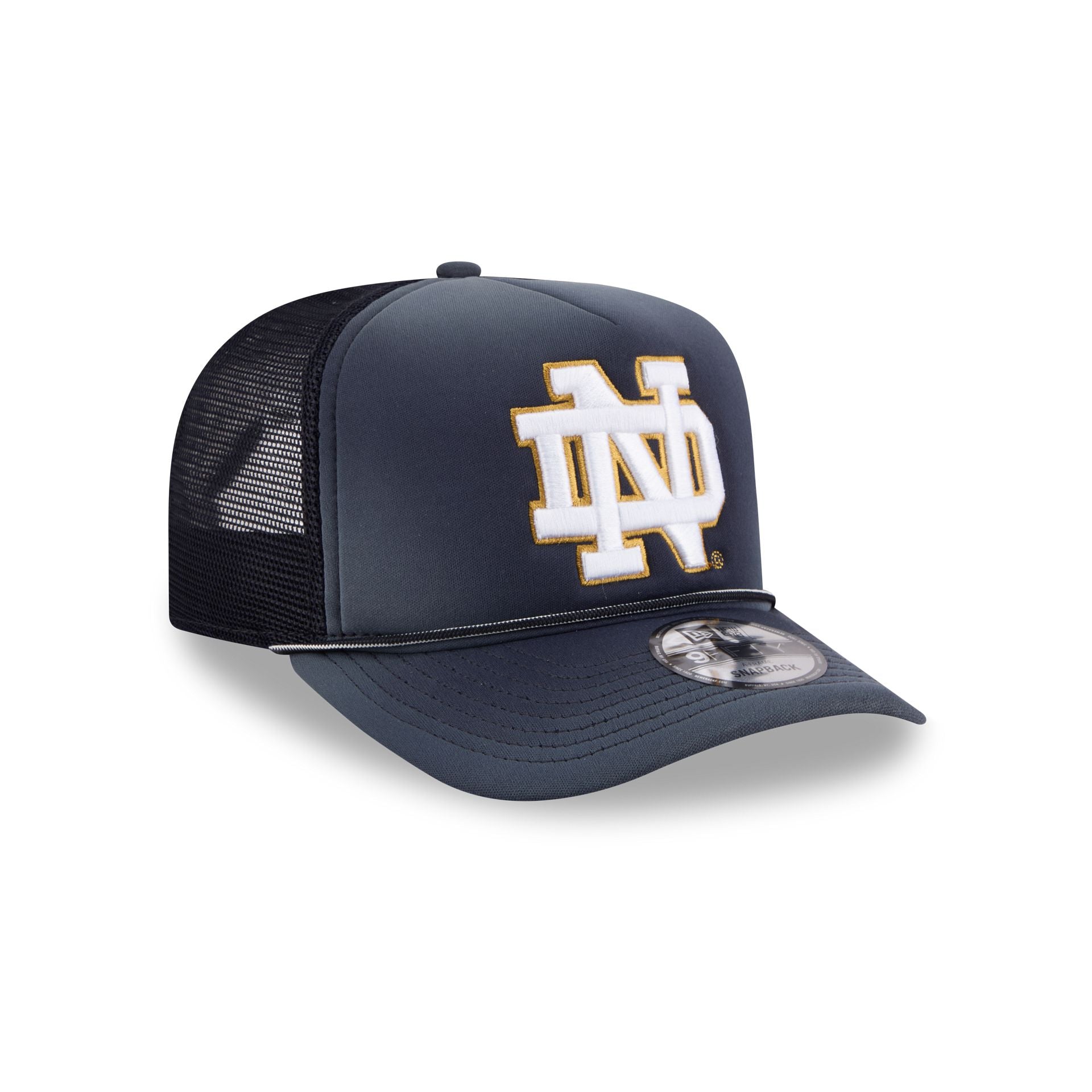 Notre Dame Fighting Irish Worn 9FIFTY A-Frame Trucker Hat