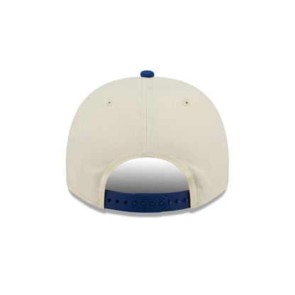 New York Rangers Three Hit Chrome White 9FIFTY A-Frame Snapback Hat