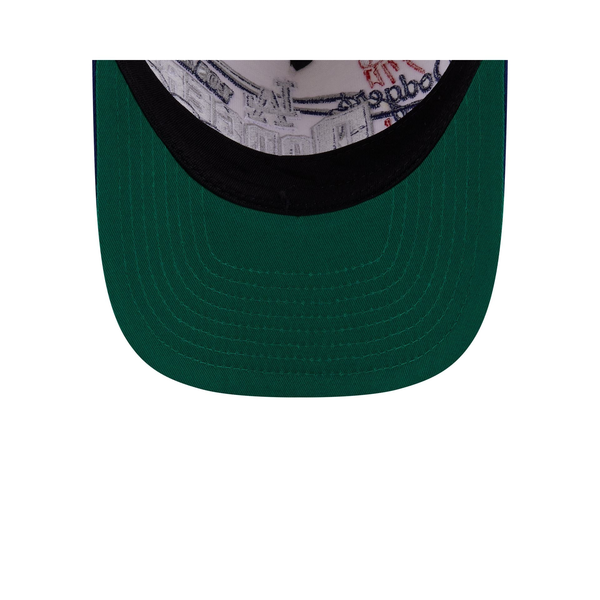Los Angeles Dodgers Chrome White Classic 9FIFTY A-Frame Snapback Hat