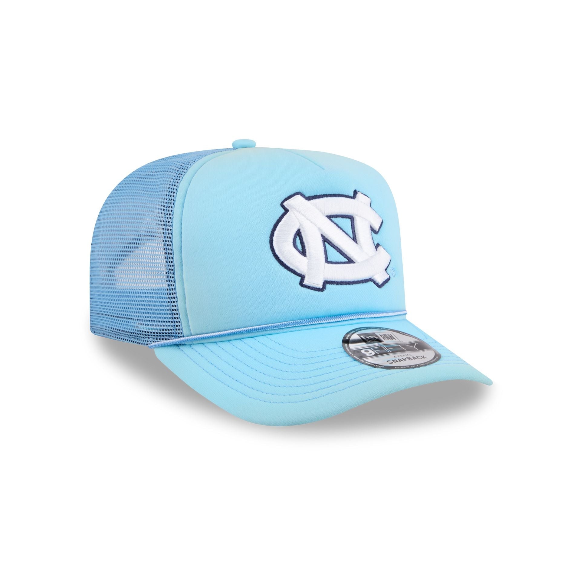 North Carolina Tar Heels Worn 9FIFTY A-Frame Trucker Hat
