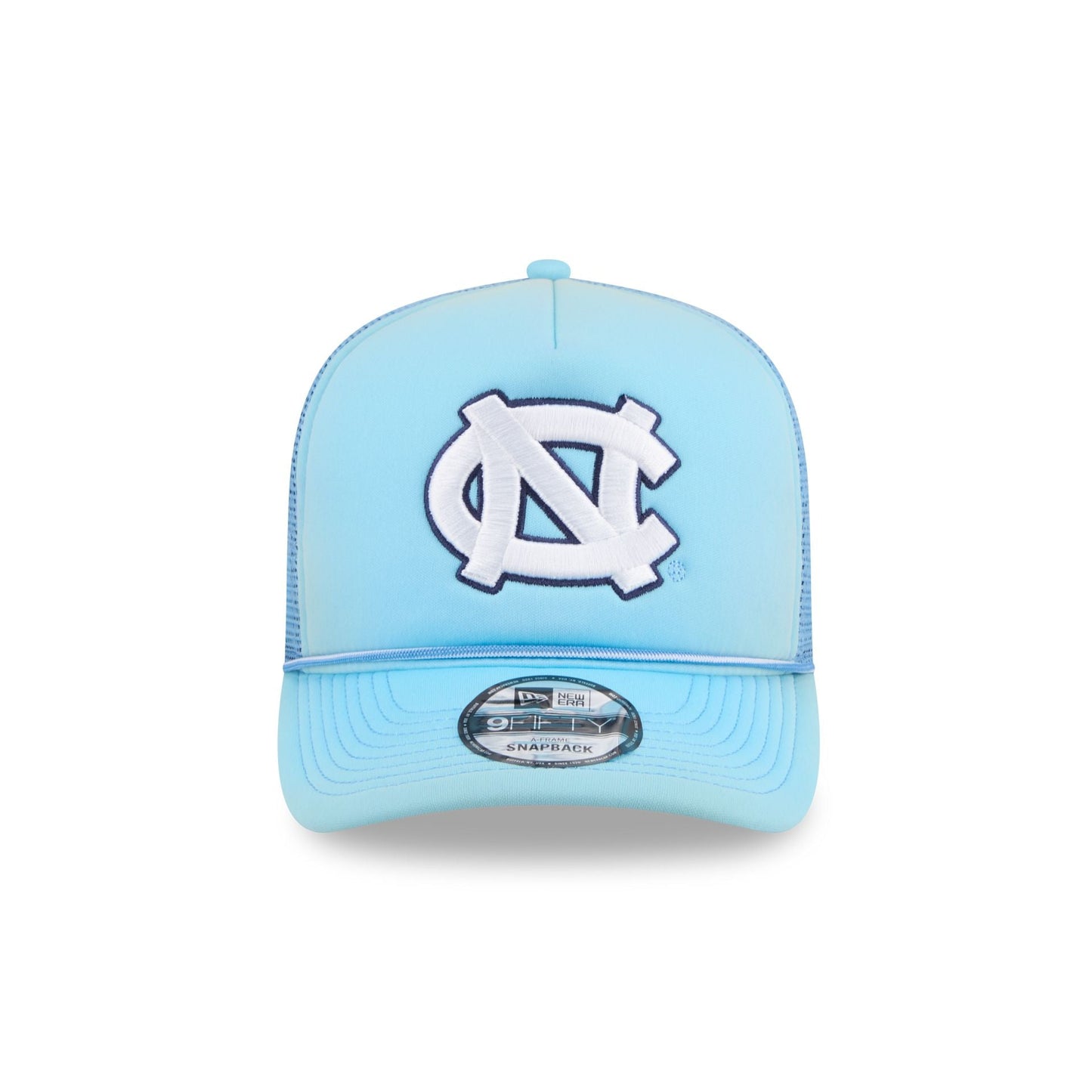 North Carolina Tar Heels Worn 9FIFTY A-Frame Trucker Hat