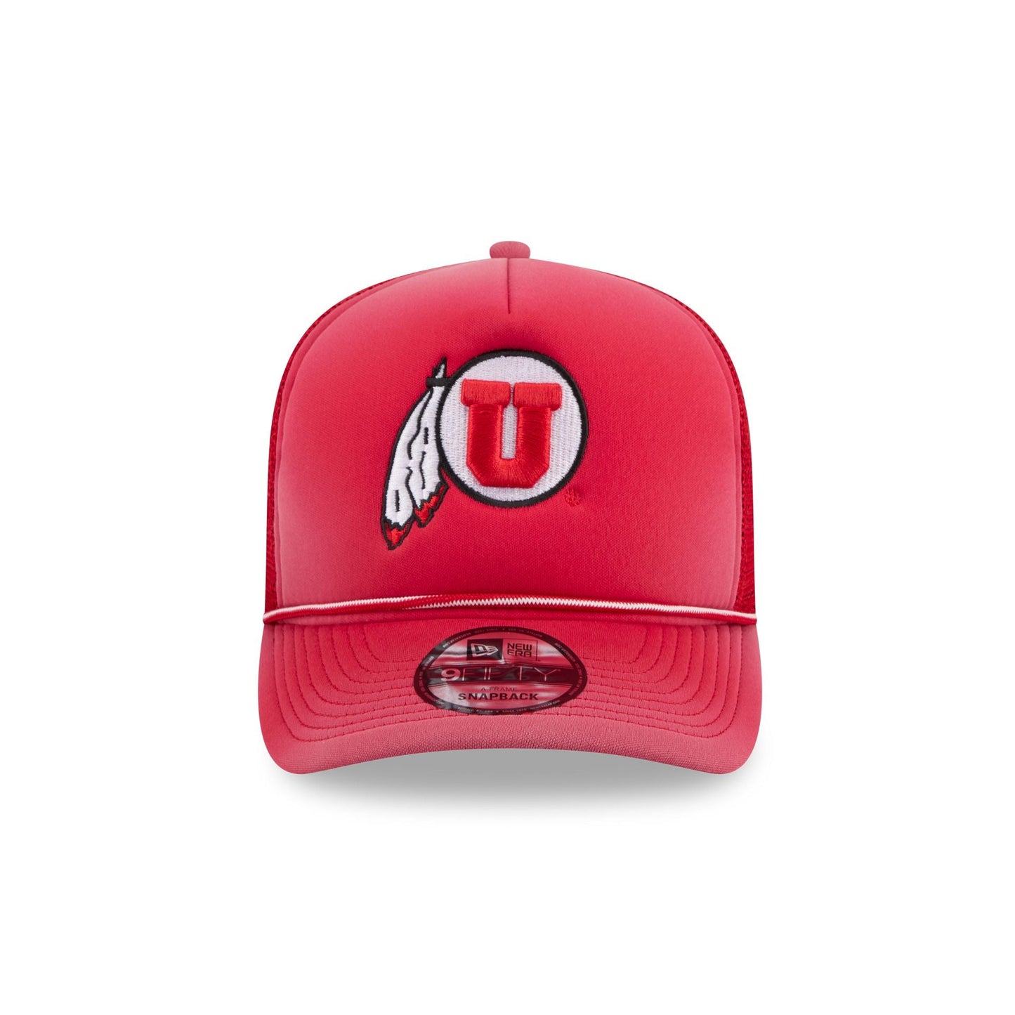 Utah Utes Worn 9FIFTY A-Frame Trucker Hat