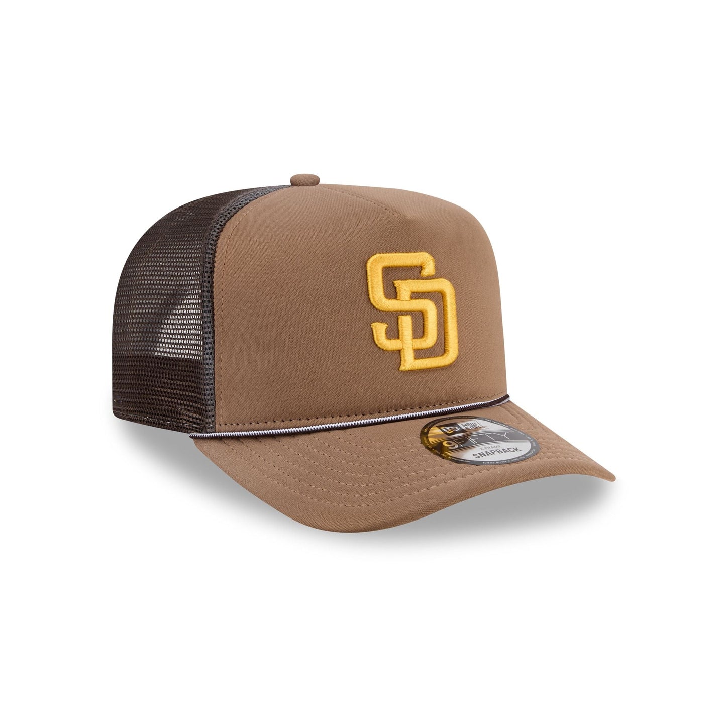 San Diego Padres Worn 9FIFTY A-Frame Trucker Hat