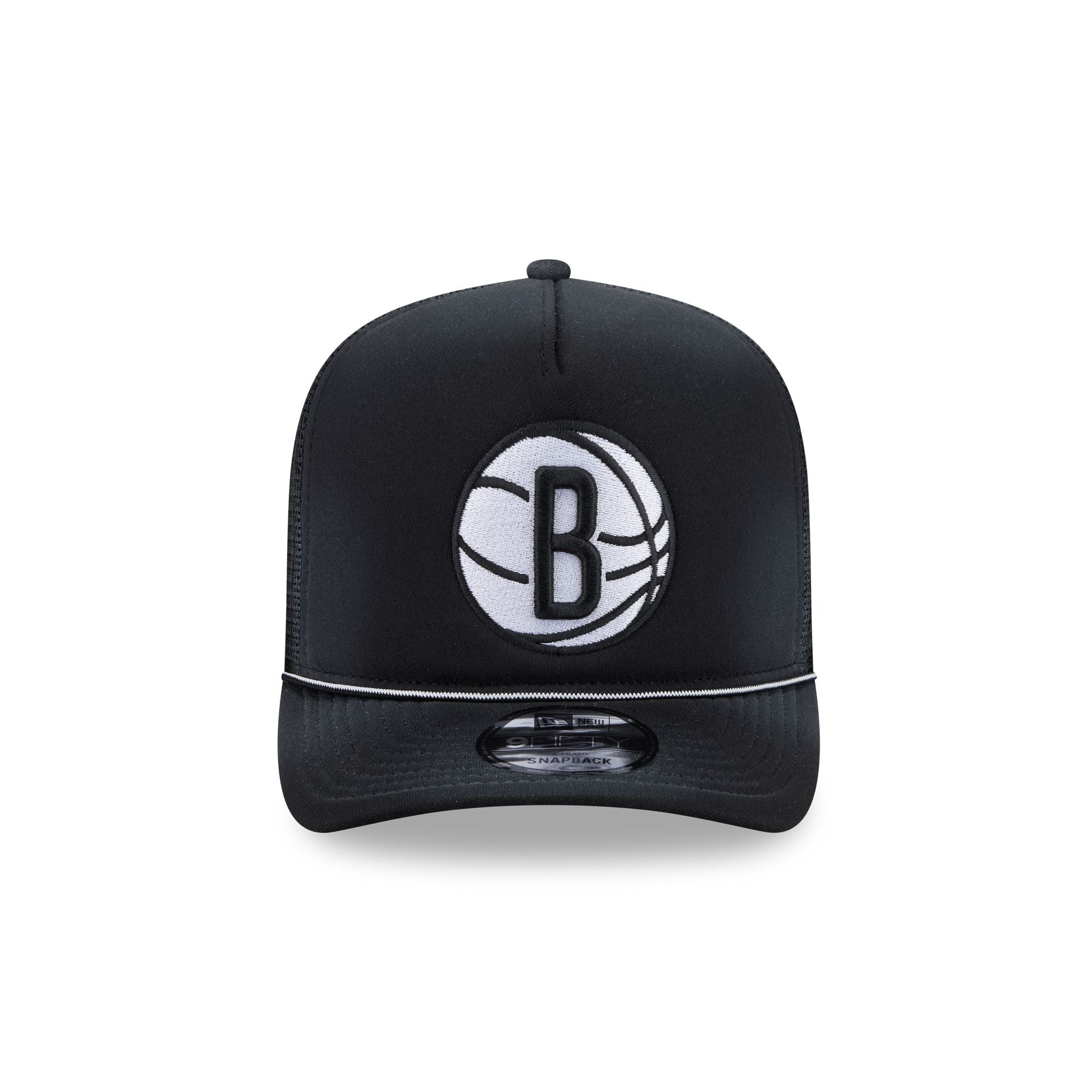 Brooklyn Nets Worn 9FIFTY A-Frame Trucker Hat