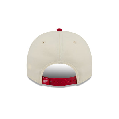 Detroit Red Wings Chrome White Classic 9FIFTY A-Frame Snapback Hat