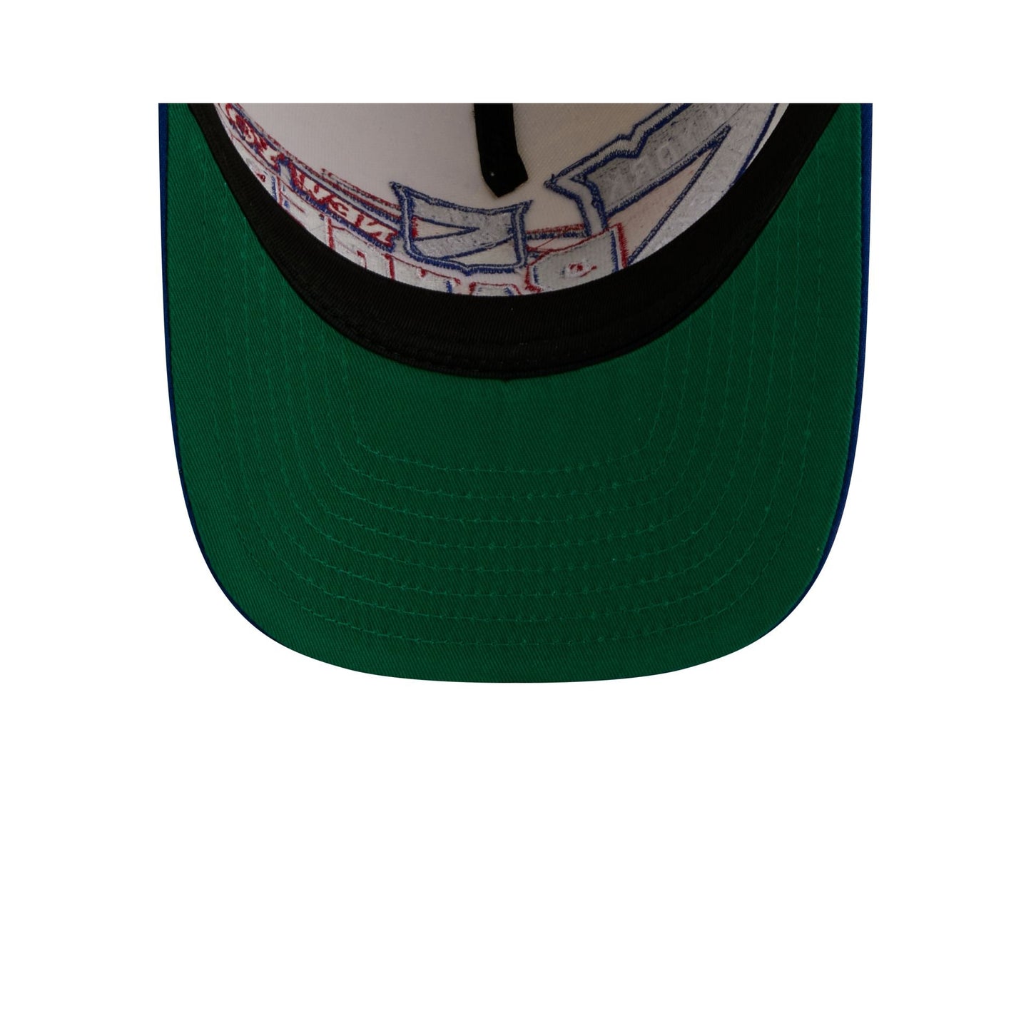 New York Rangers Chrome White Classic 9FIFTY A-Frame Snapback Hat
