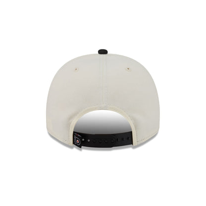 Philadelphia Flyers Chrome White Classic 9FIFTY A-Frame Snapback Hat