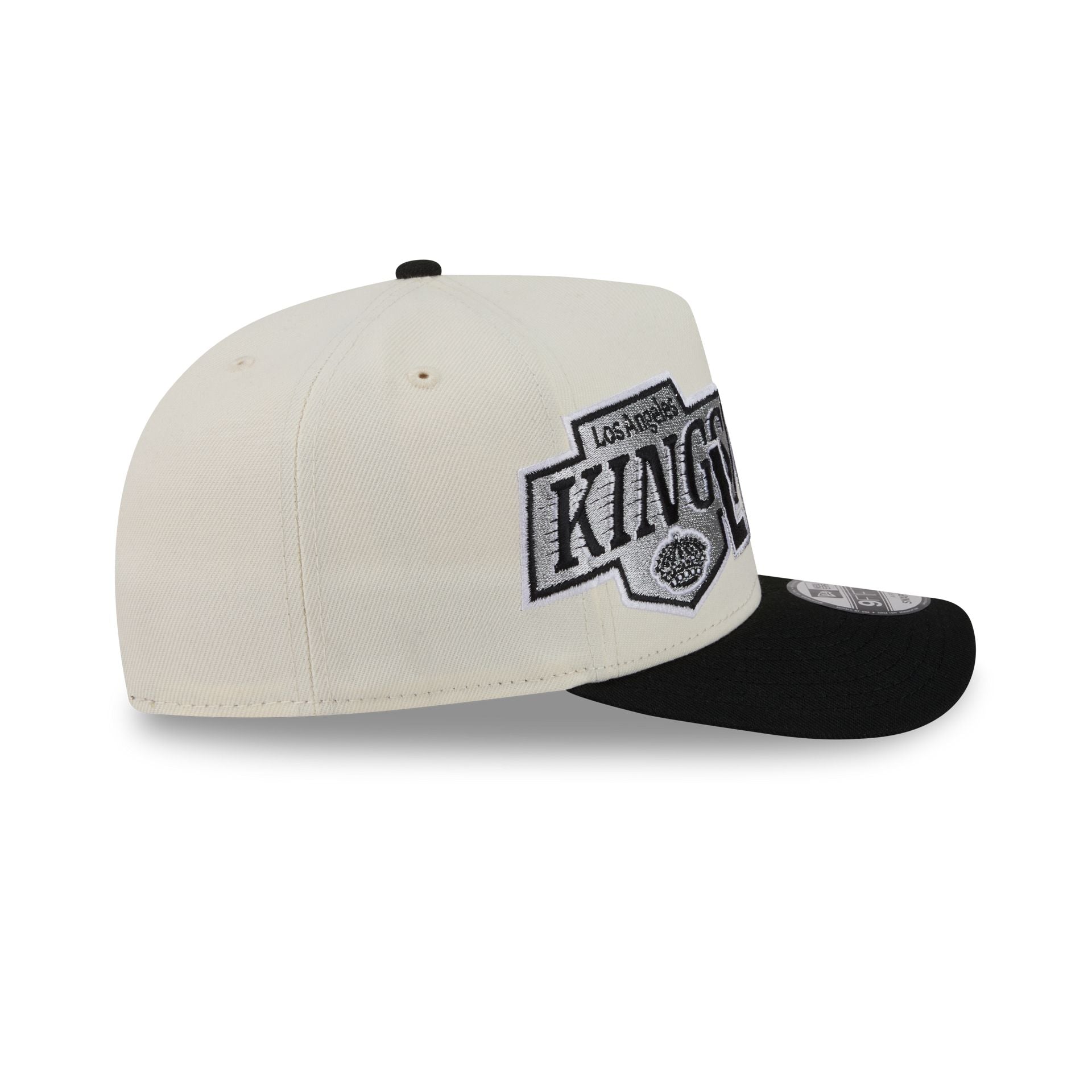 Los Angeles Kings Chrome White Classic 9FIFTY A-Frame Snapback Hat