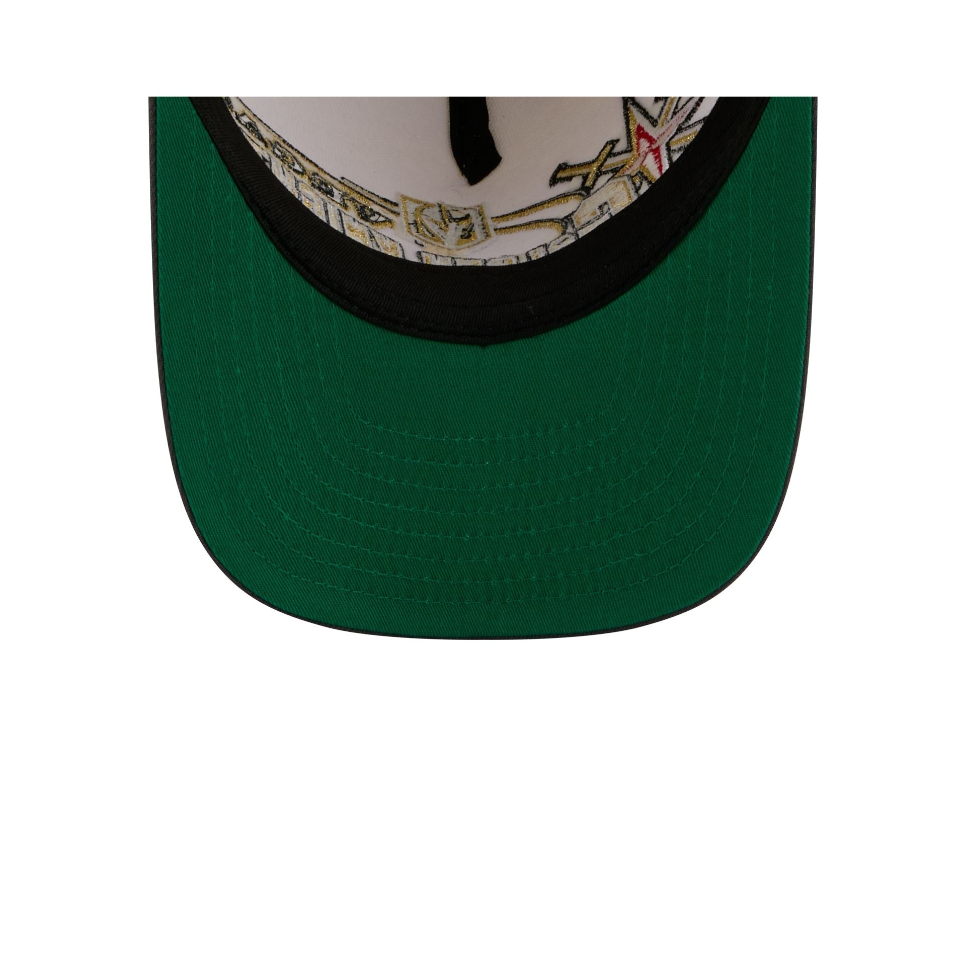 Vegas Golden Knights Chrome White Classic 9FIFTY A-Frame Snapback Hat