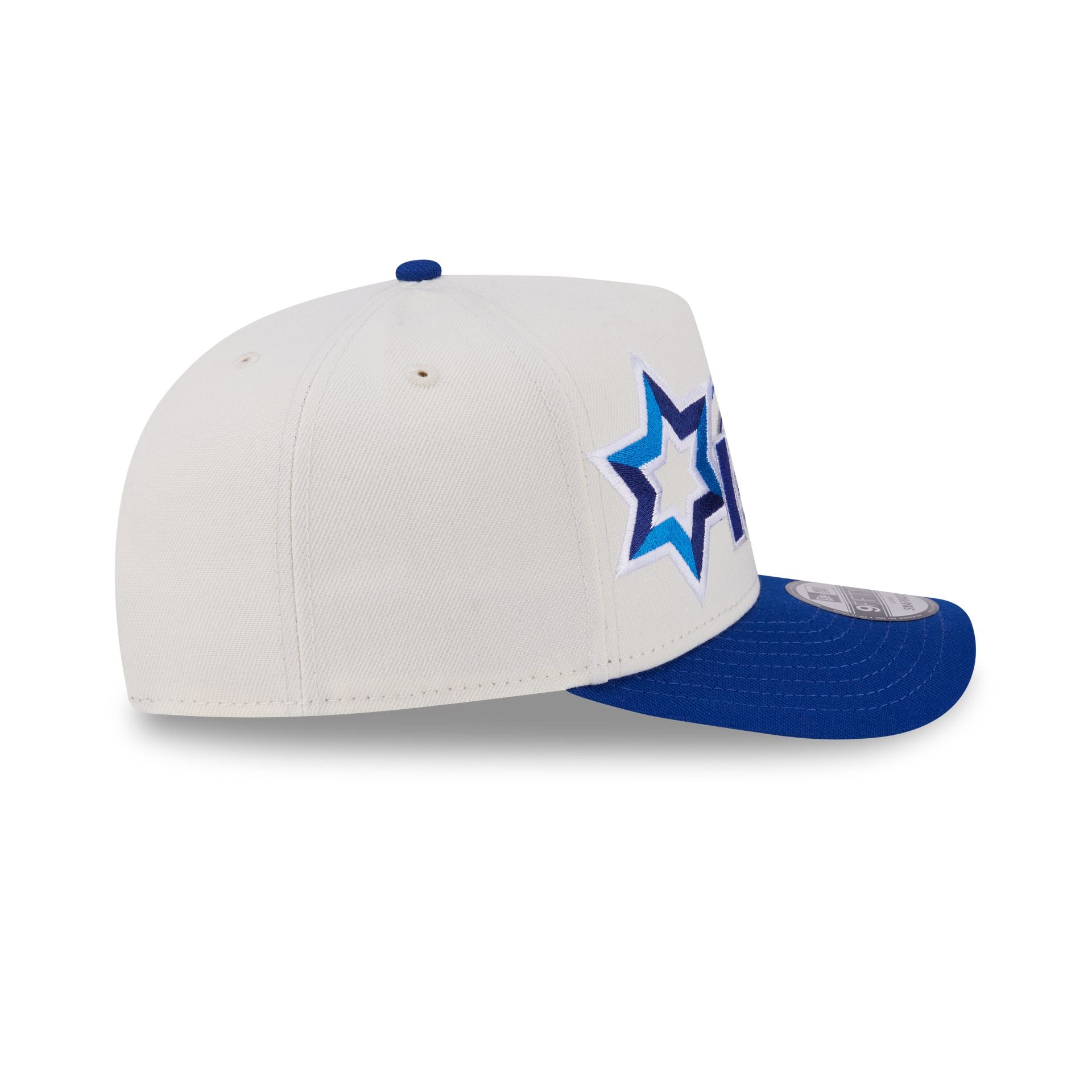 Israel Chrome White Classic 9FIFTY A-Frame Snapback Hat