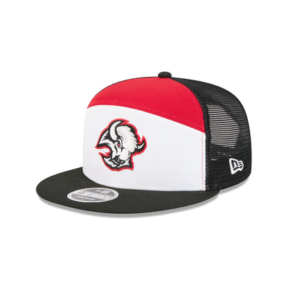 Buffalo Sabres Block Split Panel 9FIFTY Trucker Hat