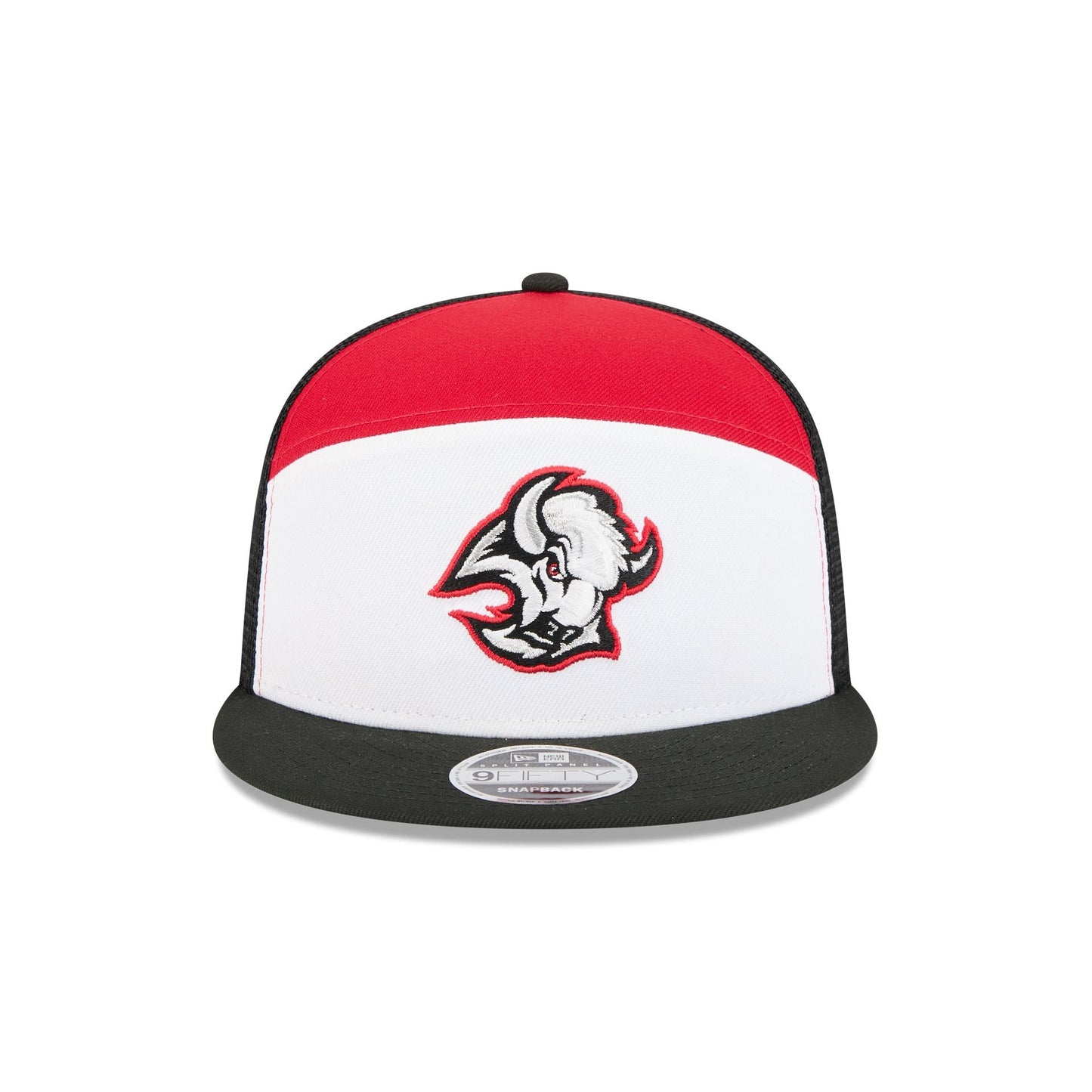Buffalo Sabres Block Split Panel 9FIFTY Trucker Hat