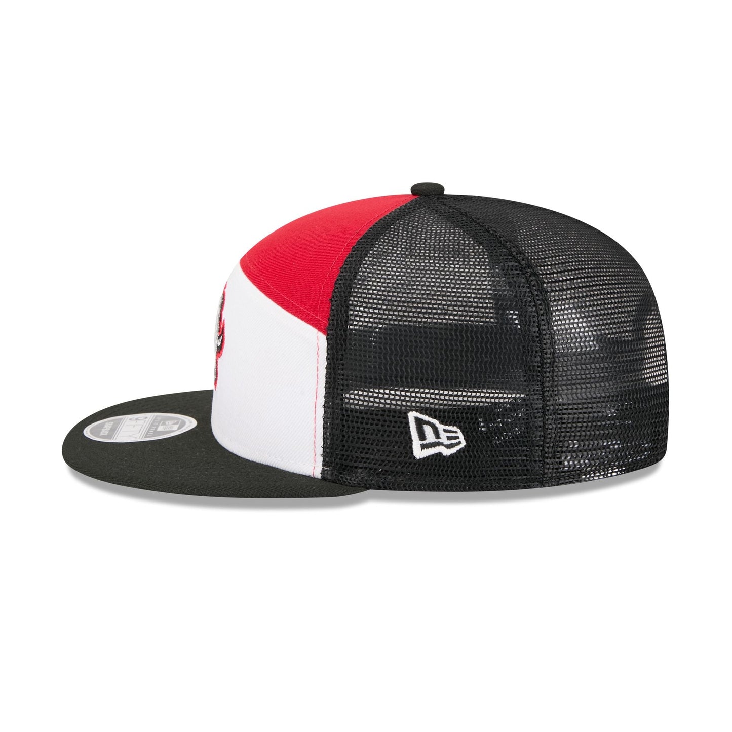 Buffalo Sabres Block Split Panel 9FIFTY Trucker Hat