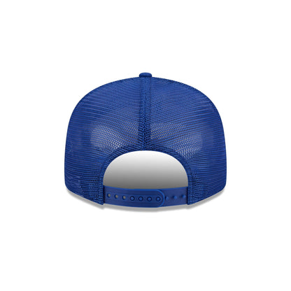 New York Rangers Block Split Panel 9FIFTY Trucker Hat
