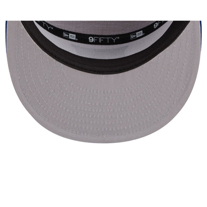 New York Rangers Block Split Panel 9FIFTY Trucker Hat