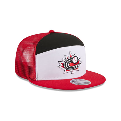 Canada Block Split Panel 9FIFTY Trucker Hat