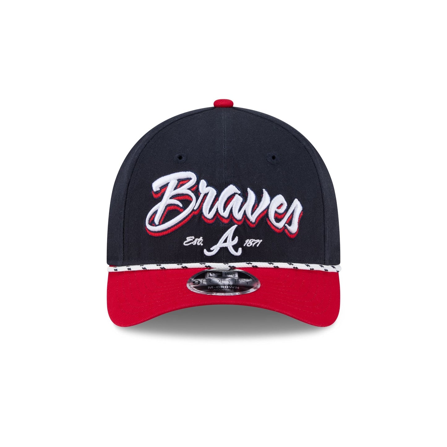 Atlanta Braves Team Loyal 9FORTY M-Crown Snapback Hat