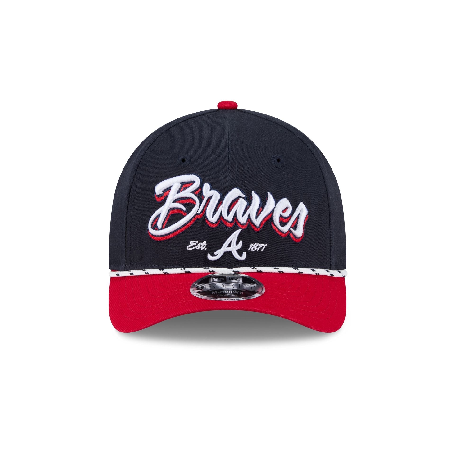 Atlanta Braves Team Loyal 9FORTY M-Crown Snapback Hat