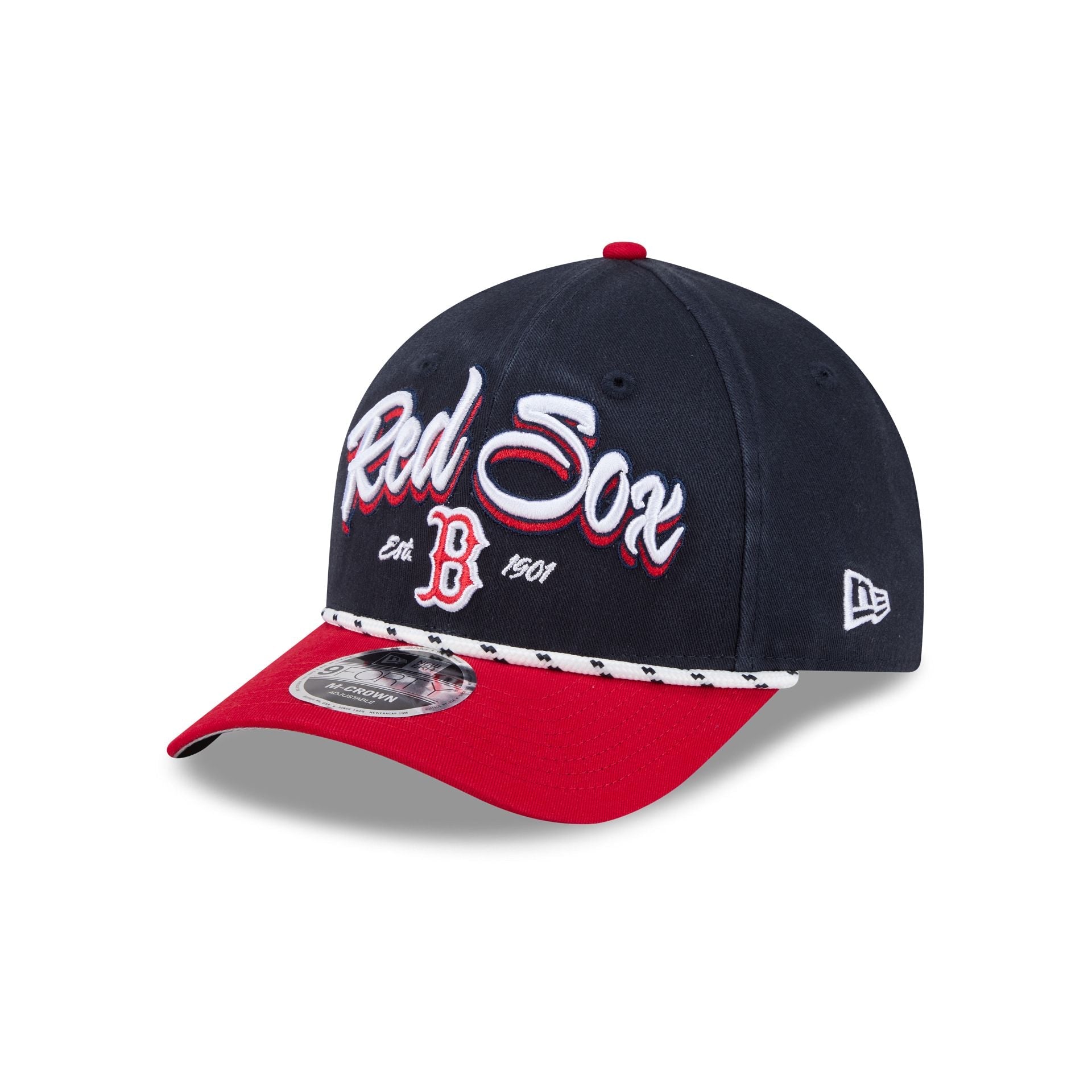 Boston Red Sox Team Loyal 9FORTY M-Crown Snapback Hat