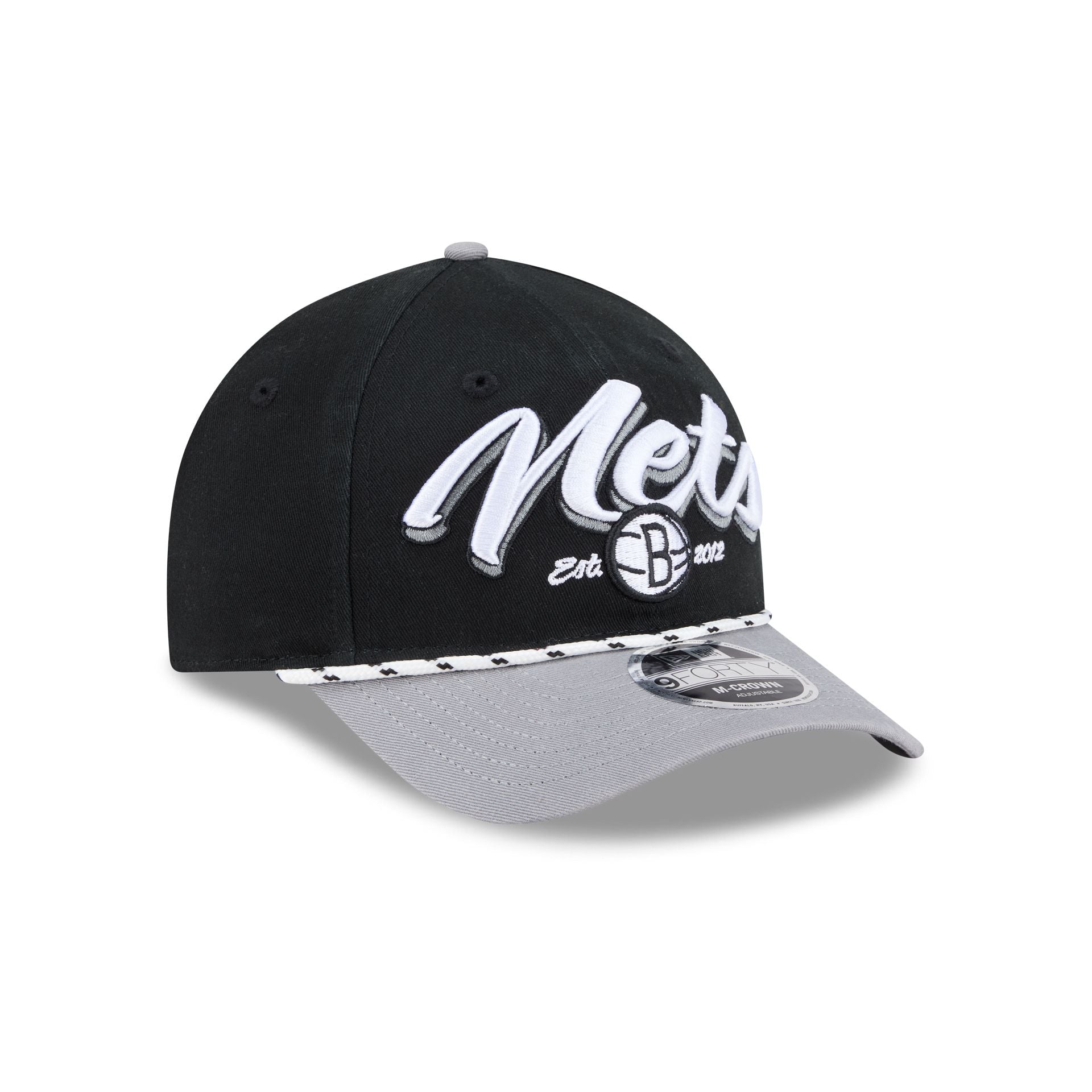Brooklyn Nets Team Loyal 9FORTY M-Crown Snapback Hat